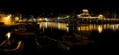 Night harbour Maslenice