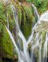 Waterfalls in Rastoke village near Plitvice lakes
